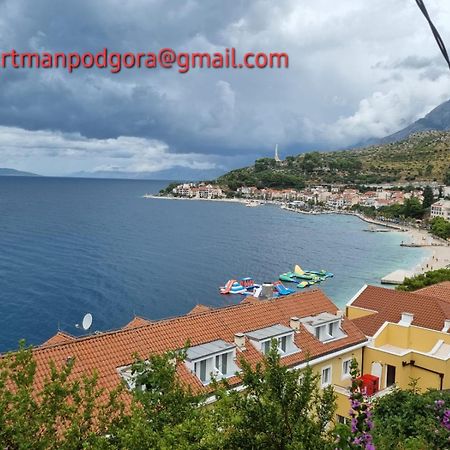 Apartman Lampic With Beautiful Sea View Podgora Zewnętrze zdjęcie
