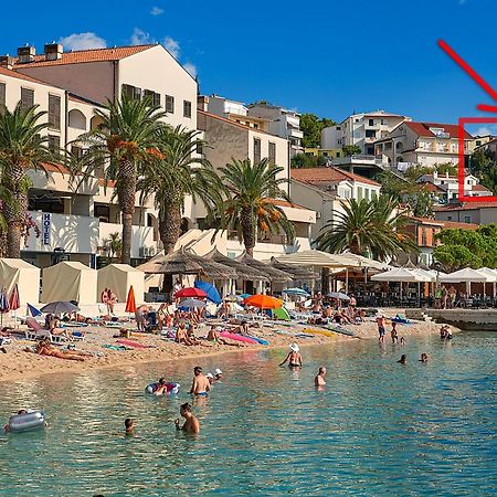 Apartman Lampic With Beautiful Sea View Podgora Zewnętrze zdjęcie