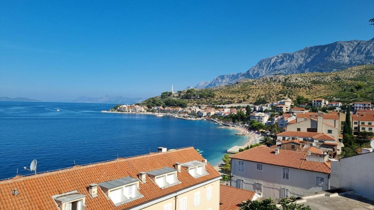 Apartman Lampic With Beautiful Sea View Podgora Zewnętrze zdjęcie