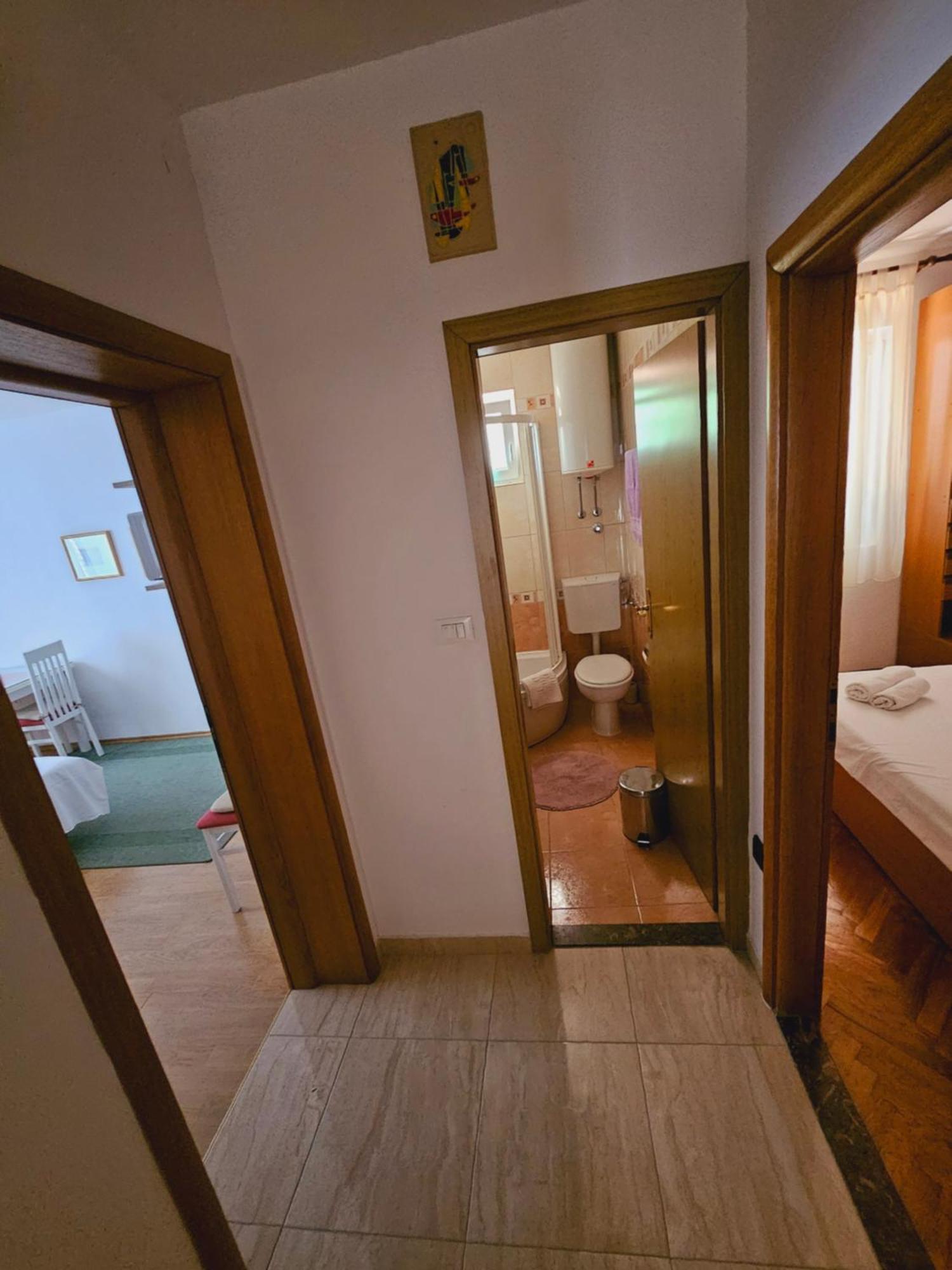 Apartman Lampic With Beautiful Sea View Podgora Zewnętrze zdjęcie
