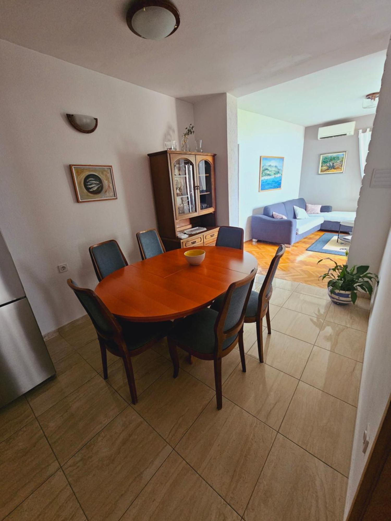 Apartman Lampic With Beautiful Sea View Podgora Zewnętrze zdjęcie
